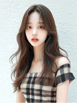 リンクミリ(Link mili) 韓国ヘア/チェリーブラウン/ロングレイヤー/ミニウルフ/髪質改善