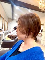 アルーシェ 錦糸町店(Alushe)&nbsp;自然な丸みが魅力のナチュラルボブ【錦糸町 ショート】