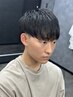 メンズカット＋ストレートパーマ　20200円→19500円＜メンズ/理容室/国立＞