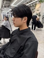 フェブ(fev)&nbsp;(fev_sora) センターパート×ダウンパーマ