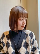 ロンドシエル 横浜(Lond ciel)&nbsp;ハイライトカラー/くびれヘア/ボブ/顔周り/レイヤーカット/横浜