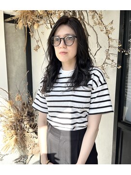 ディレクト(Direct) ショートボブハイライトレイヤーカットヘアセット髪質改善天文館