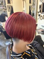 ヘアー ラウンジ アート(HAIR LOUNGE ART)&nbsp;ダブルカラーレッド