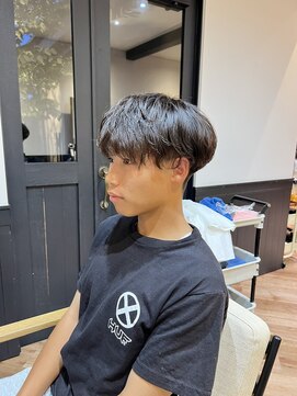 ロク ヘアー(LOC HAIR) シャドウパーマ×マッシュ