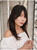 池袋美容室HOLON【セミロングレイヤーカット】