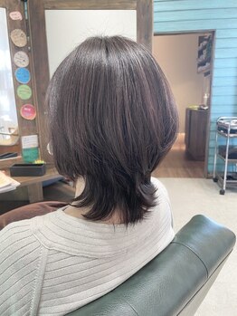 カシータヘアリゾート 熱田千年店(Casita Hair Resort)の写真/【駐車場◎/熱田区】手触り&シルエット◎たっぷり水分や栄養を補給し、ふんわりボリュームアップも♪