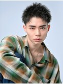 男らしい黒髪短髪ヘア