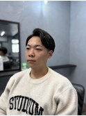 ツーブロショート