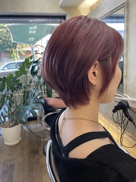 ヘアアンドメイク アリス(hair&make ALICE produce by COLT) ショートボブ ラベンダーモーブ