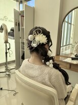 ヘアデザインロアール アリオ倉敷店(Hair Design Loire)&nbsp;ヘアセット　編みおろし
