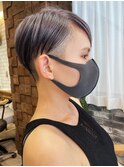 ミヤザキスタイル　20代30代40代 黒髪刈り上げハンサ ムショート
