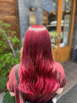 ルーム リシェール 南越谷店(Room RICHAIR) 前髪/マッシュウルフ/インナーカラー/北越谷/パーマ/ショート