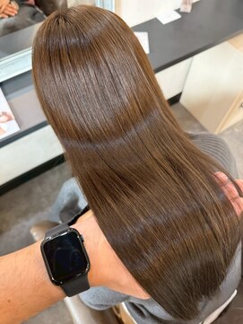 ベルポール(Bell port) 着物ヘア/大人ガーリー/ダークアッシュ/似合わせカット/芦屋駅