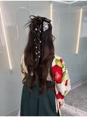 博多/ヘアセット/卒業式ヘア/着付け