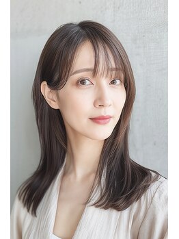 オークヘア 福間店(OAK hair calme)の写真/【福間駅徒歩3分♪】白髪を活かす大人カラー。艶と透明感を叶えるイノアカラーで上品な髪へ