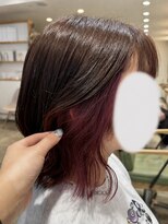 チャンプ 小阪店(Champ)&nbsp;【さりげなく映える◎】ボブ×インナーカラー20代/30代/40代
