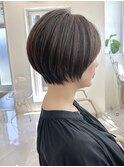 30代40代50代◎ドライヤーだけでまとまる丸みショート