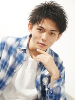 ラヴィス(LAVIS)&nbsp;リバースセンターパート/ニュアンスパーマ/ダウンバング/飯田