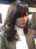 アクシス モア クオリティー フロム ノア(axis More quality from NOAH) 旬カラー アッシュグレージの春カラー&巻き髪レイヤースタイル