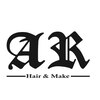 ヘアーアンドメイク アール(hair&make AR)のお店ロゴ