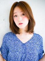 リリアン 青山(relian)&nbsp;センターパートのふんわりミディアム☆