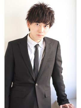 ビューイースト 亀戸 錦糸町(VIEW EAST) ビジネス・ツーブロックショートレイヤー・コンマヘア