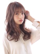 マルシェ(marche)&nbsp;ラベンダーベージュ×小顔ゆるふわロングカール