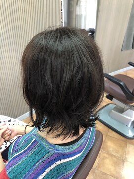 マイスペース(MY SPACE) ボブレイヤースタイル☆