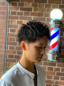 ブルズカット(BULLS CUT) アップバングショート