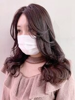 アイティーバイアルバム 藤沢店(IT by ALBUM)&nbsp;ラベンダーカラーロング_カーキグレージュ_ba323511