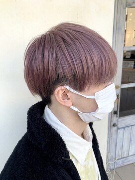 エイミーバイアフロート(amie  by afloat) 【結城】ハイトーン☆メンズマッシュ