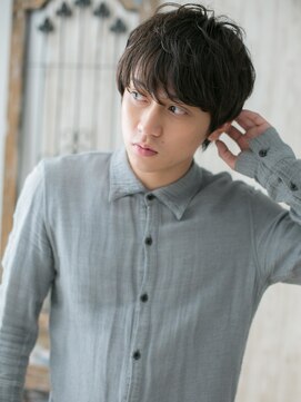 モッズヘア メン 南越谷南口店(mod's hair men) ラフ感で遊ぶ!グレイアッシュ韓国マッシュP