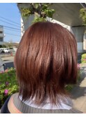 大人ウルフピンクブラウン×30代