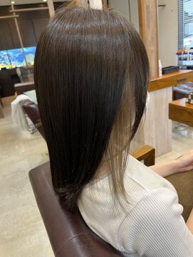 ラ メール ヘア デザイン(La mer HAIR DESIGN) イヤリングカラー/ミルクティーベージュ