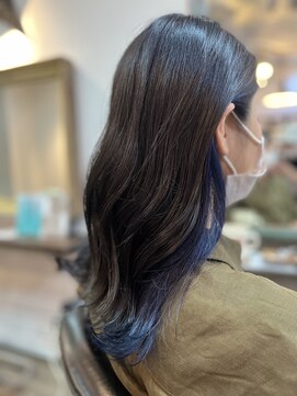 ジャコ ヘアー(jako HAIR) 【jako/自由が丘】ブルーブラック/インナーカラー