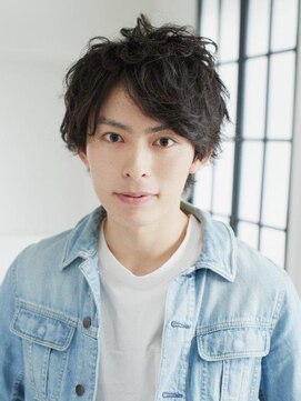 アース 川口店(HAIR&MAKE EARTH) 爽やかなアップバングフェザーマッシュ