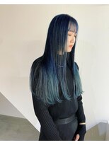 シアー(siar)&nbsp;ブルーヘアー　ブルーカラー