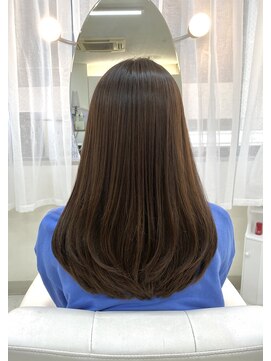 ヘアアンドメイク スタジオ ミムロ(HAIR&MAKE STUDIO MIMURO) ロングレイヤー・酸性ストレートパーマ