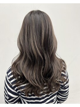 アンブル リュクス 池袋(amble luxe) バレイヤージュカラー
