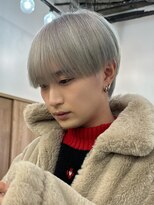 エルマーク 梅田(L-MARK)&nbsp;ダブルカラーブリーチケアブリーチミルクティーリタッチシルバー