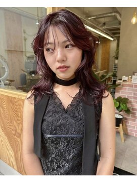 クペウエミュー(cope'u emu) wine red layer