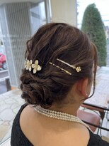 フォルテ 中田店 ふわふわシニヨン