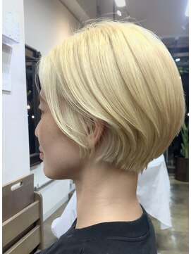 コレット ヘアー 大通(Colette hair) ブロンドショート
