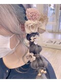 札幌平岡 ヘアセット 五十嵐美穂