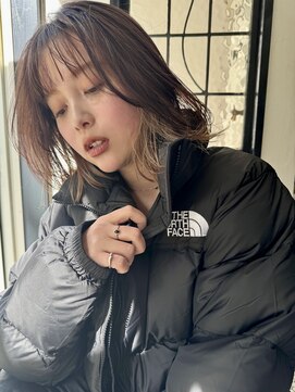 フランチェスカ(Francesca) スキバサミを使わないレイヤースタイル