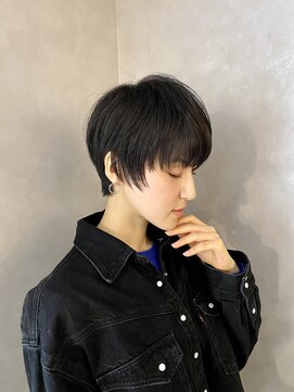 ハルキ ミナト ジャパン オオサカ(HARUKI MINATO japan OSAKA) 40代50代小顔似合わせカットくびレイヤーエモージュ大人可愛い