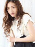 春パーマヘルシースタイルショコラアッシュふんわり美髪