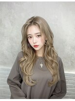 オリジンズヘアーセカンド 守谷店(Origins hair 2nd)&nbsp;レイヤーカット×ベージュ系カラー×BYKARTE TR