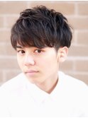 ナチュラル韓流マッシュ/ツーブロック/刈り上げ/シャドウパーマ