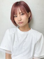 ロンドエニカ 大宮(Lond enika)&nbsp;前髪カタログアンブレラカラーこなれミディウェーブパーマ大宮